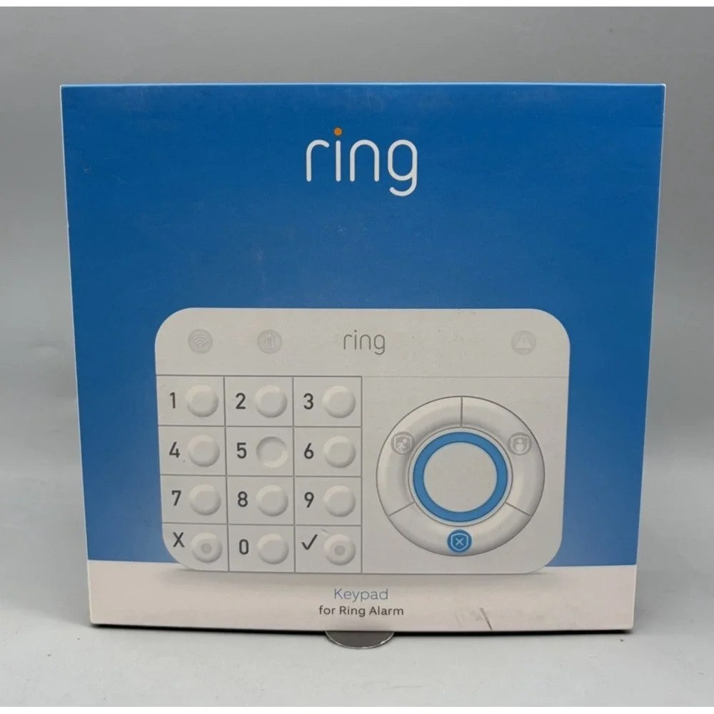 Ring Alarm Keypad  (1st Gen) with Power Adapter Supply (4AK1S7-0EN0)